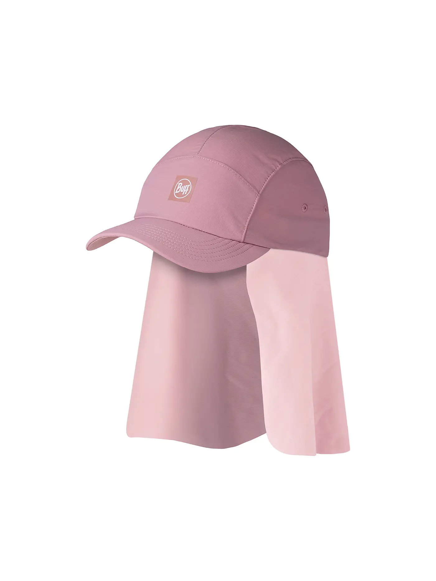 BUFF | Kinder Kappe Desert mit Nackenschutz | rosa